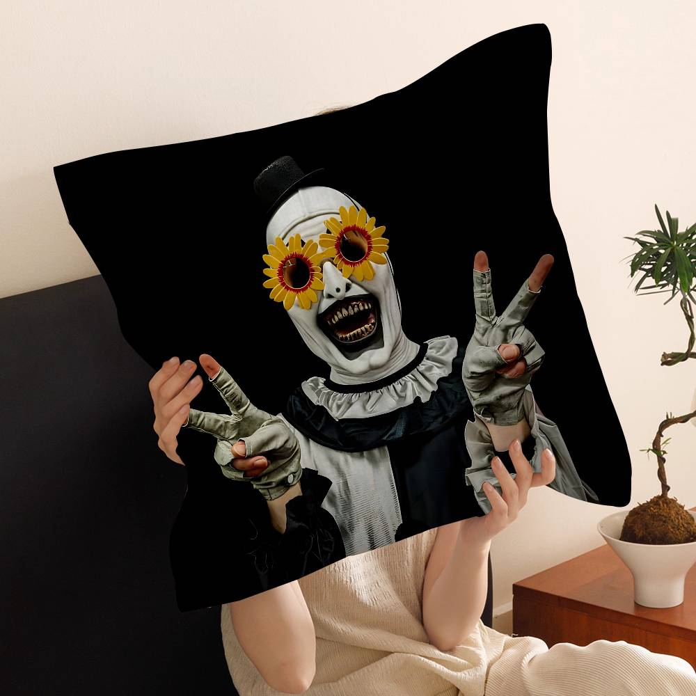 Film Funny TTerrifier Horror   pillow cover sofa cushion cover home room decoration children gift