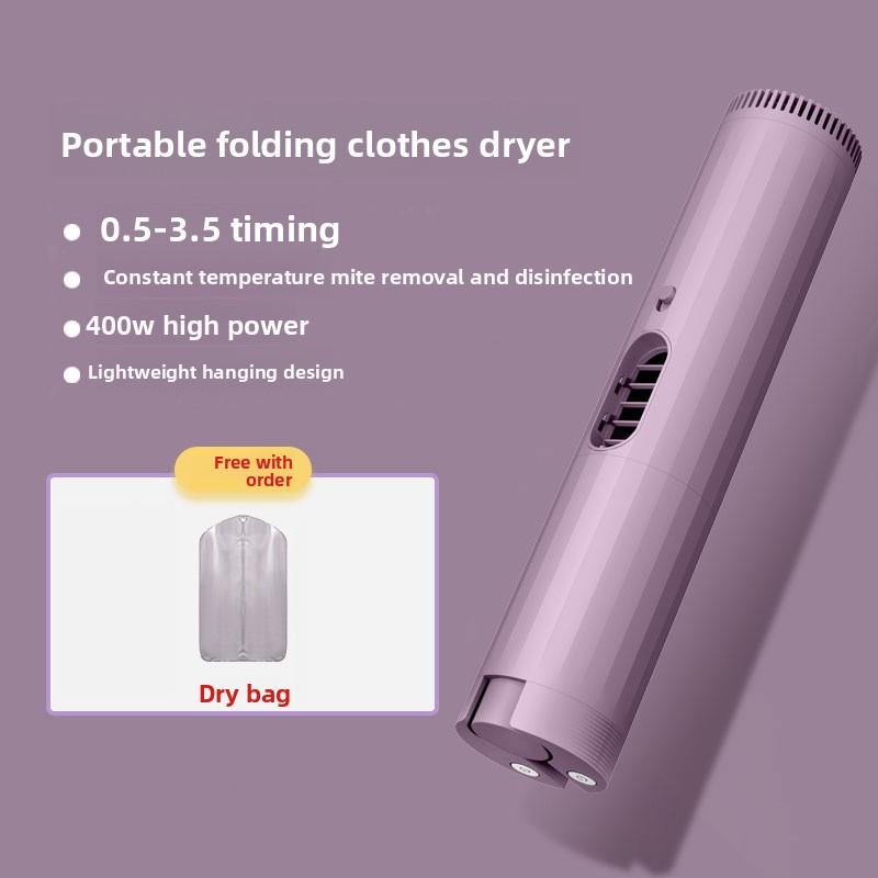 Mini Portable Timing Clothes Drying Hanger Household Travel Garment Dryer Small Clothes Dryer for Dorm Home