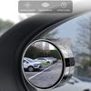 Wide Field of View Mirror 1 Pair Car Rearview Blind Spot Mirror, 360 Degree Adjustable Suction Cup Small Auxiliary Round Convex Glass Angle