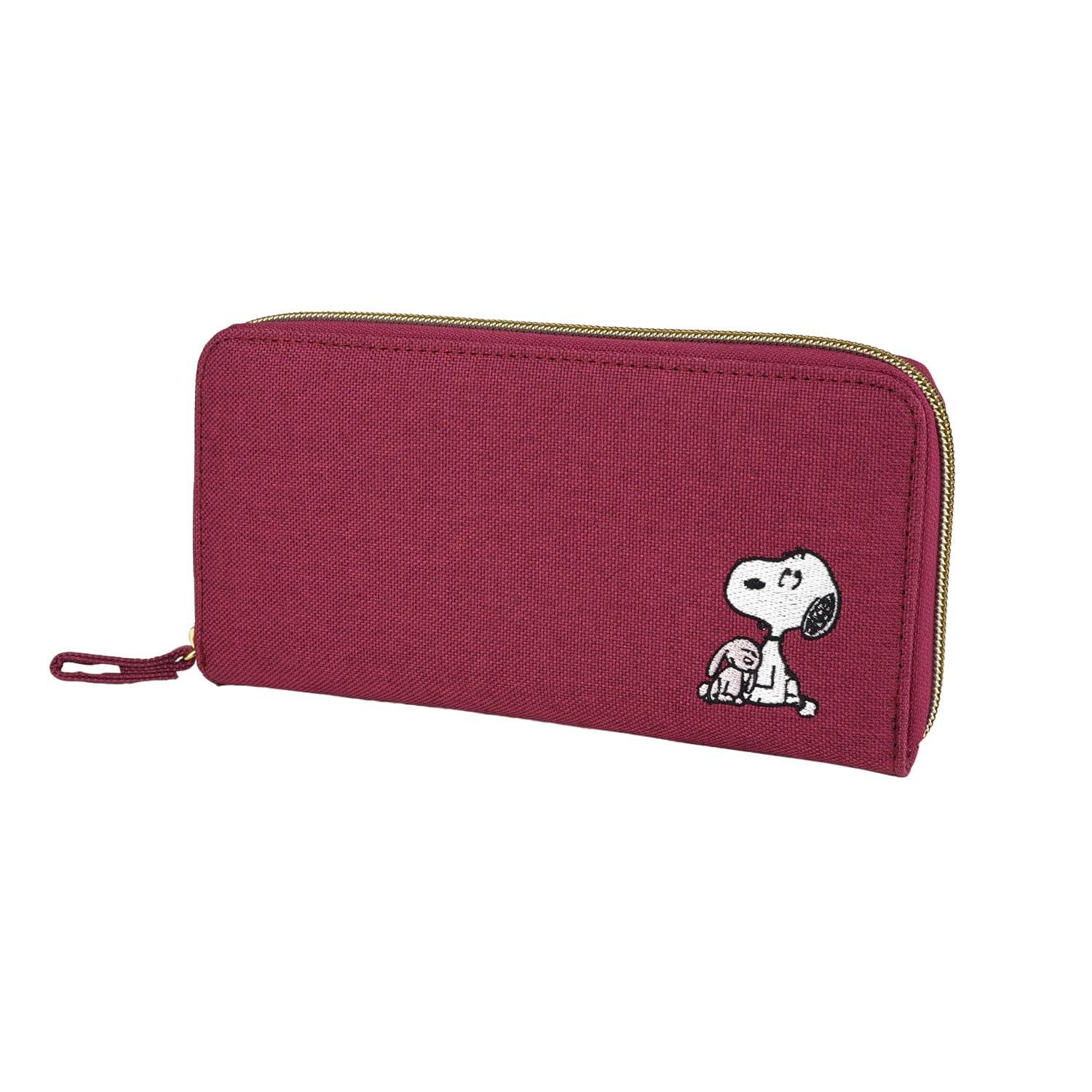 

Round Zipper Long Wallet Long Wallet Wallet Zipper Wallet Snoopy SNOOPY Bunny Rabbit Zipper Patch Ladies Day Birthday Present [E-mono] Mother s (Pink)