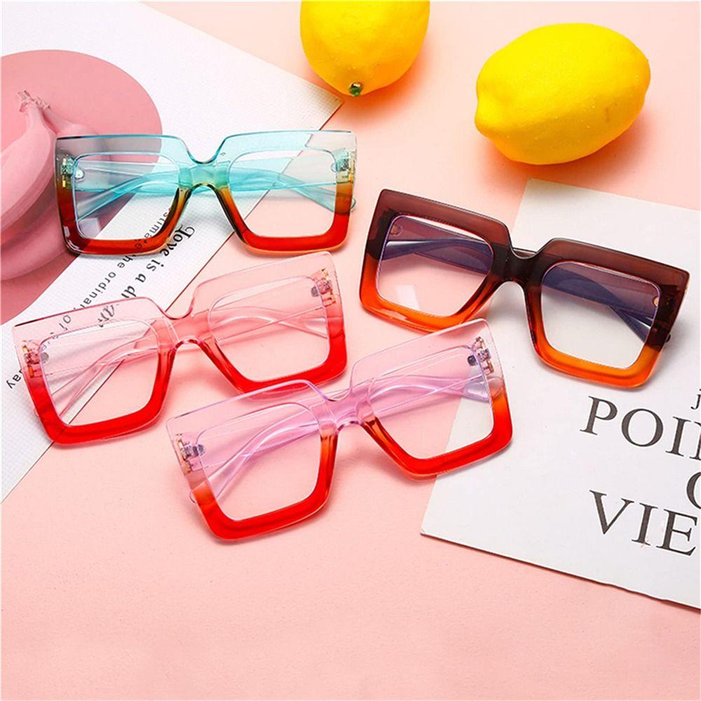 

Oversized Big Black Glasses Blue Light Glasses Fashion Glasses for Women Computer Eyewear