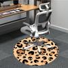 1pc Skulls Office Round Area Rug, Indoor Mat Suitable For Office, Under Office Chairs Bedroom Living Room Home Decor, Room Deco