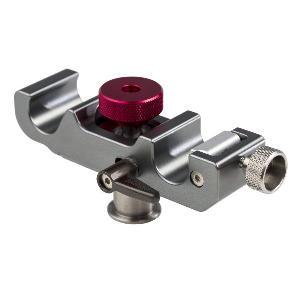 TILTA 15mm LWS Universal Photography Rod Mount Camera Shoulder Long Telescope Lens Bracket with Quick Release Adjustable Trimmer Knob Lightweight Rod