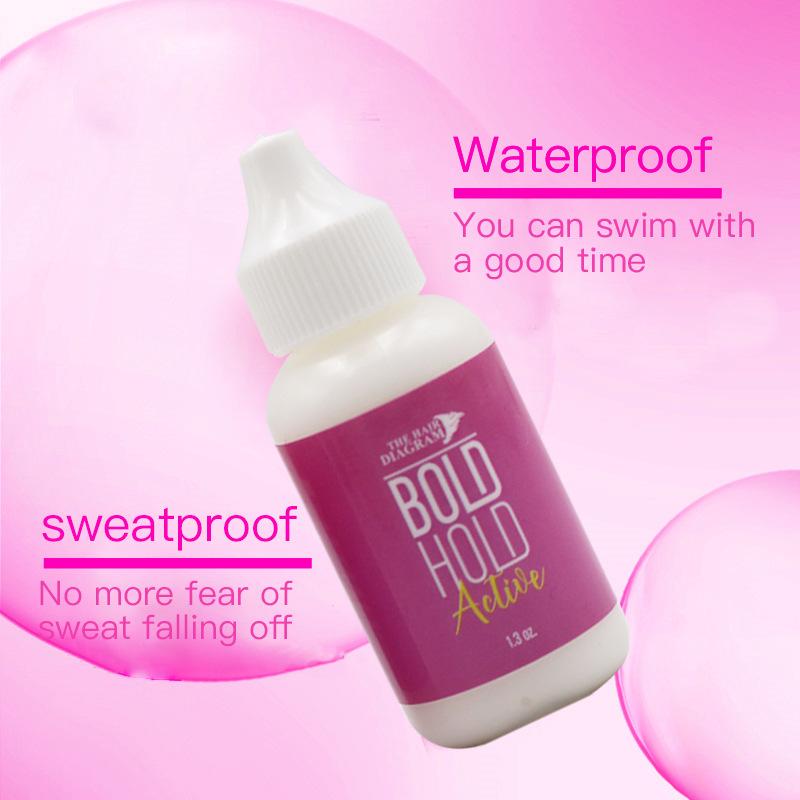 Bold Hold Lace Glue Ghost - 38ML Wig Lace Headgear Glue for Secure Bonding