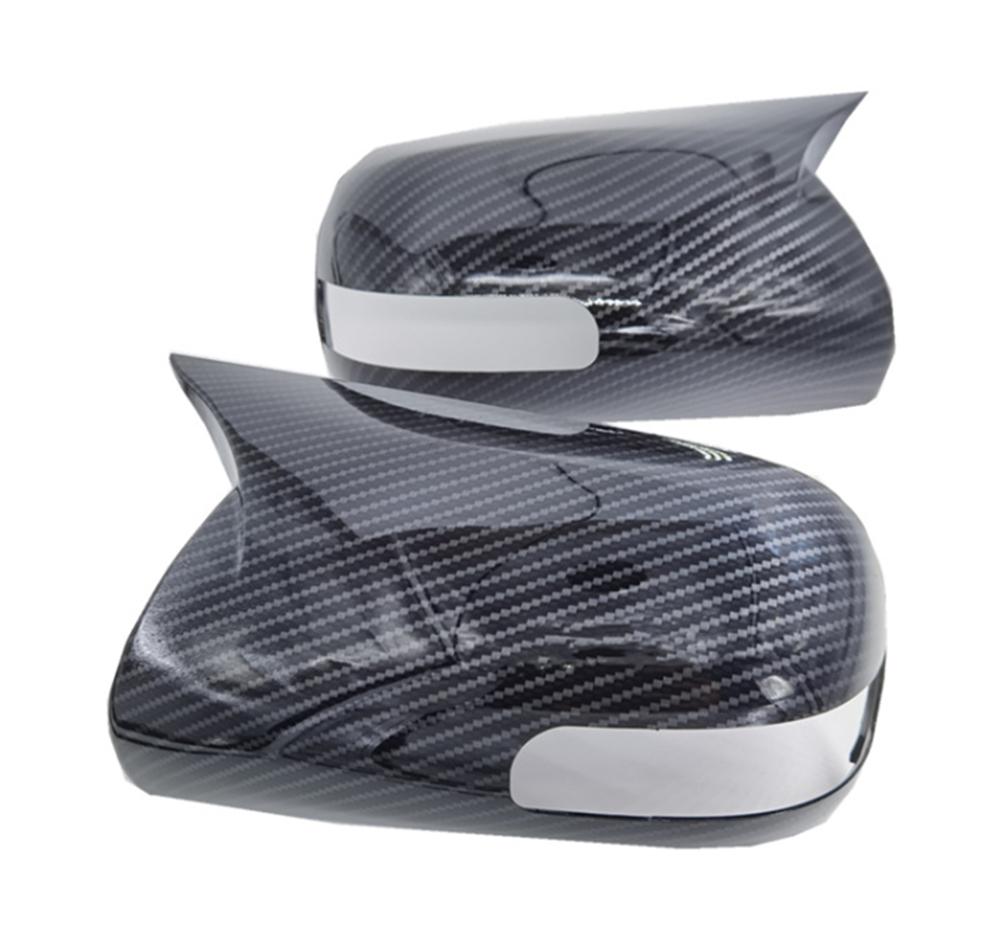 Camry Rearview mirror cover 06-11 (pair)-Carbon Fiber pattern