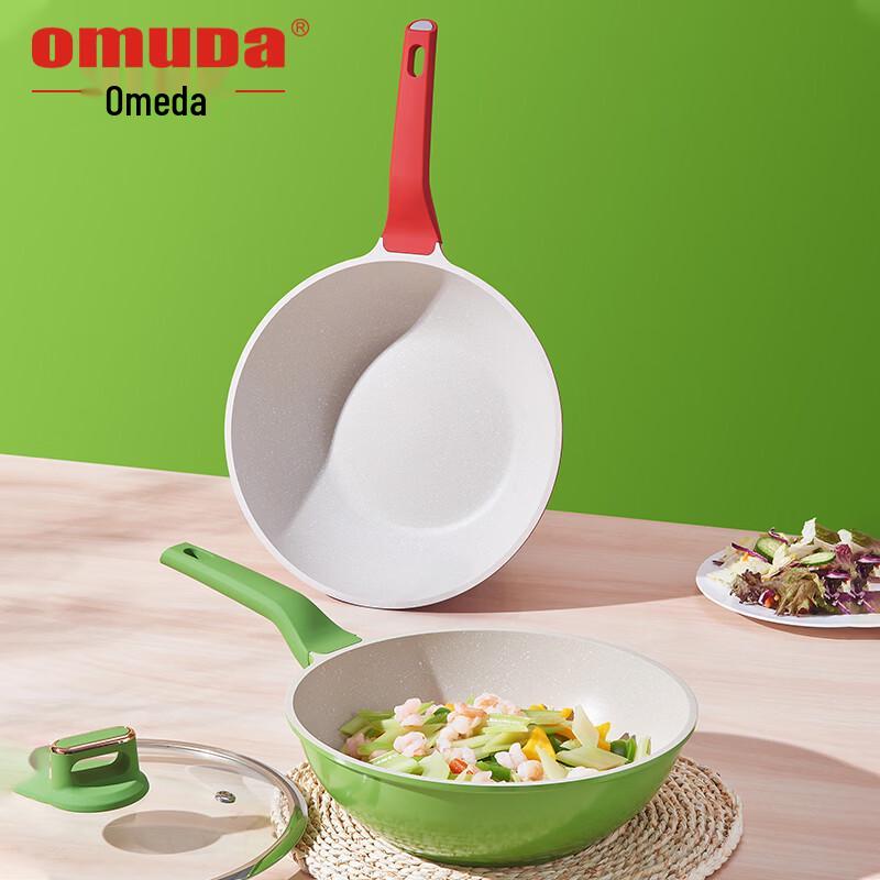 Oumeida Earl Series 304 Stainless Steel Non-stick Wok