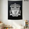 Never Alone Liverpool Fc Crest Threepiece Set 1 Duvet Cover 2 Pillowcase Without Core Christmas Birthday Gift Bedding Set