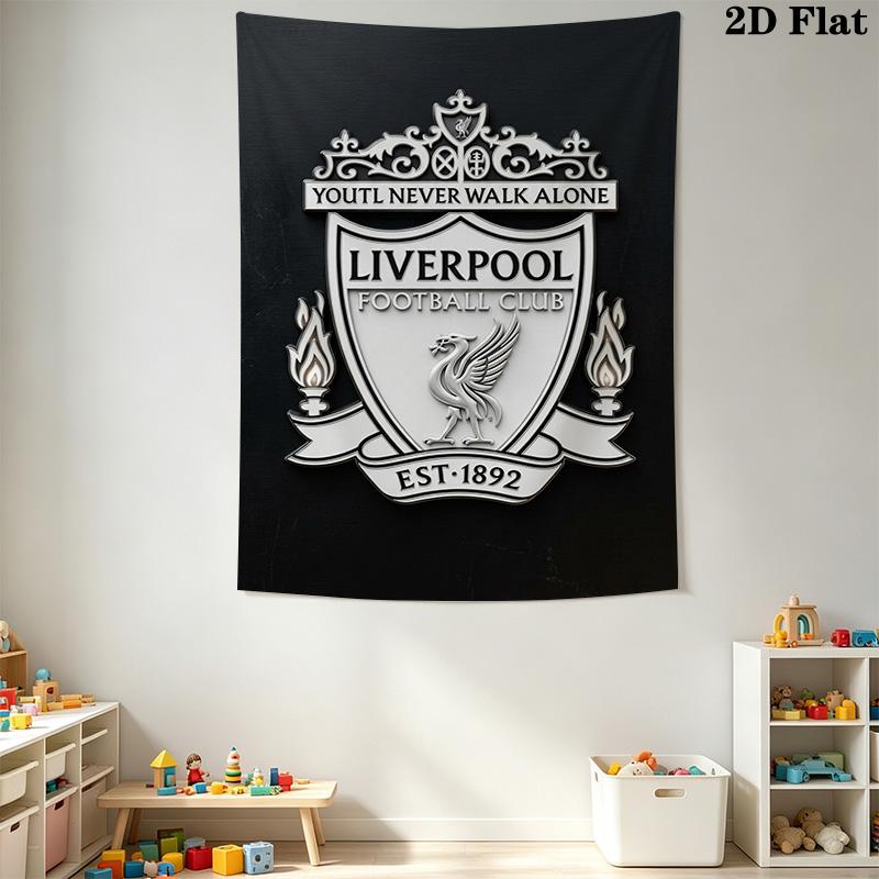 Never Alone Liverpool Fc Crest Threepiece Set 1 Duvet Cover 2 Pillowcase Without Core Christmas Birthday Gift Bedding Set