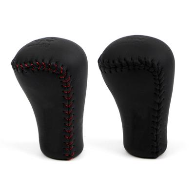 Car Interior Gear Shift Knob for Toyota Manual Handle Lever Stick Shifter Leather with Black / Red Stitch