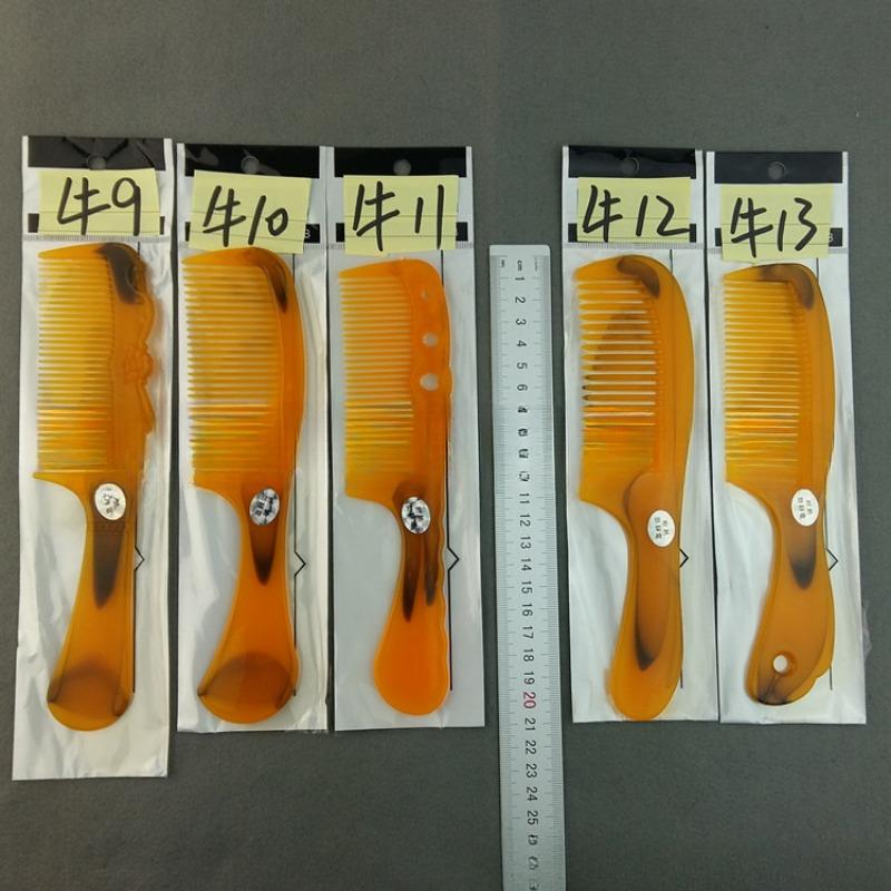 1PC Randoncolor Portable Random Color Hair Comb Salon Brush Styling Hairdressing Tail Plastic Comb Set With Thin And Long Handle