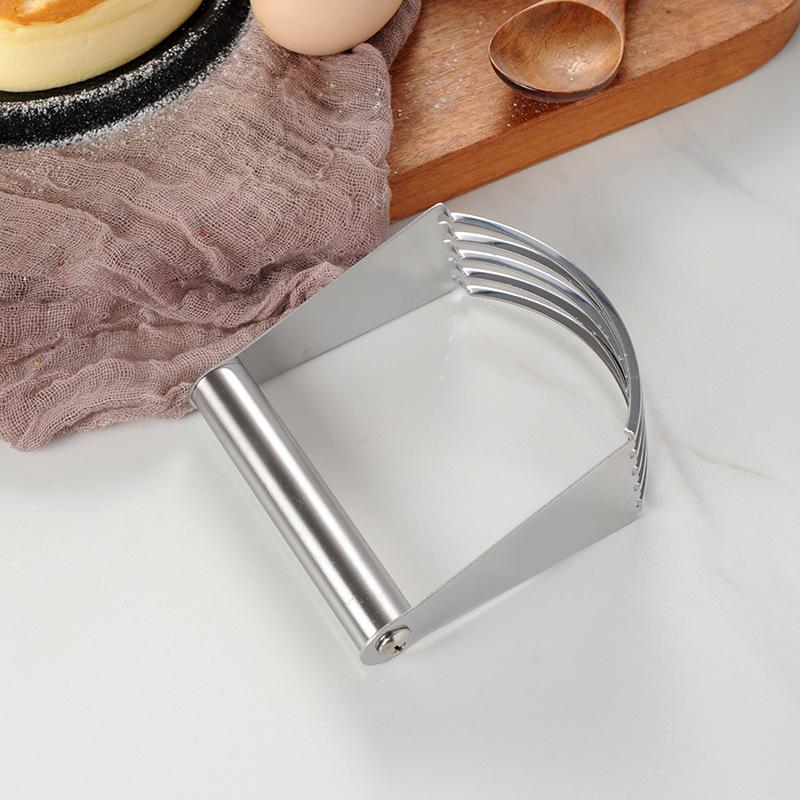 Stainless Steel Baking Pastry Blades Flour Mixer Gadgets Manual Dough Blender Cooking Tools Baking Tools Kitchen Accessories
