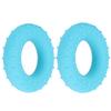 2pcs Hand Grip Strengthener Silicone O Type Finger Exerciser Ring for Muscle Training Recovery Blue 40lb