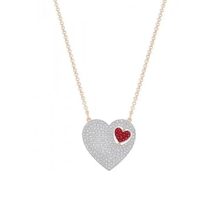 Swarovski Heart Design Necklace Women necklace Gold 5272346 F,Gold
