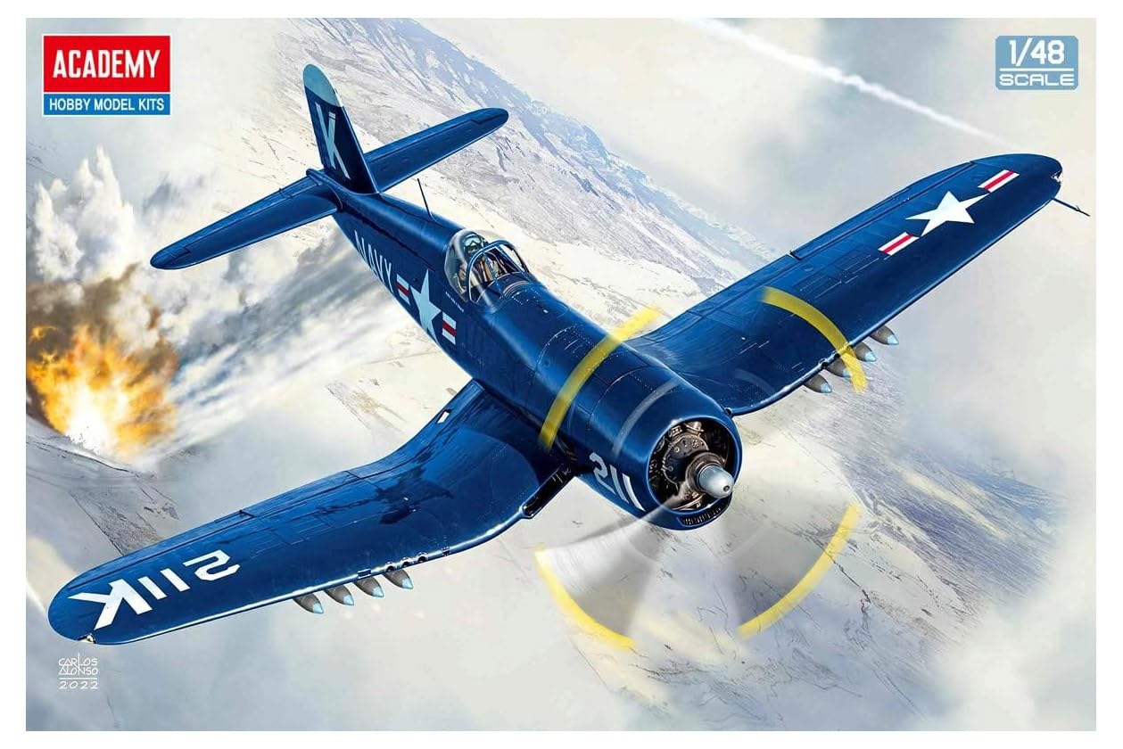 

Academy 1/48 F4U-4 Corsair Battle of Chosin Reservoir Plastic Model Kit 12353