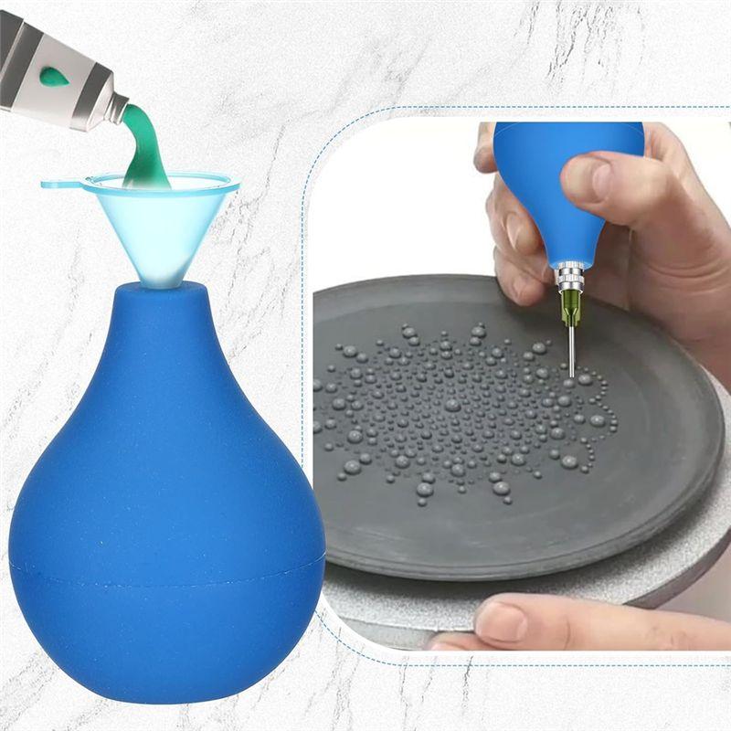 M-Modern-Pottery Tools Supplies Precision Applicator Precision Tip Applicator 3 Oz Clay Tool Set For Pottery Glaze