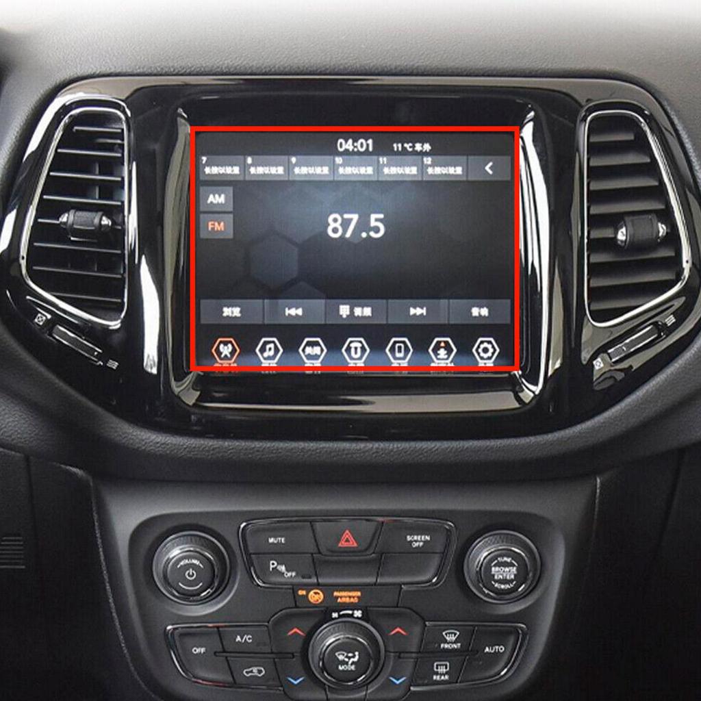 7" Wyświetlacz LCD Ekran Dotykowy Do Jeep Compass Radio Samochodowe Nawigacja 2017-2020