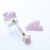 Glowiest Rose Quartz Gua Sha & Roller