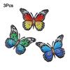Butterfly Wall Hanging 3D Metal Butterfly Easy To Install Intricate Craftsmanship Lifelike Design Indoor And Outdoor