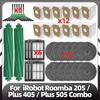 Compatible for iRobot Roomba 205 / Plus 405 / Plus 505 Combo Replacement Main Side Brush HEPA Filter Mop Pads Dust Bag Parts