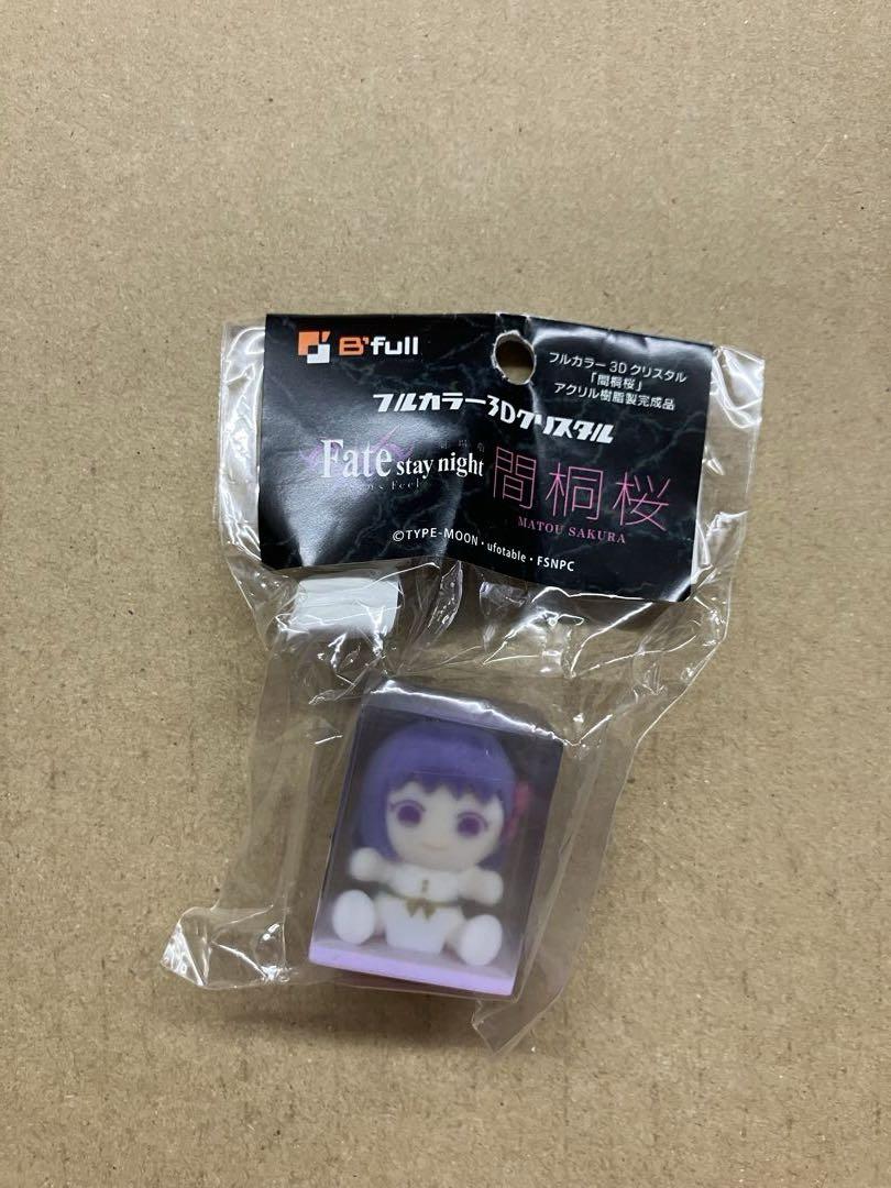 

[USED] 3D Crystal Figure Fate/stay night the Movie Sakura Matou