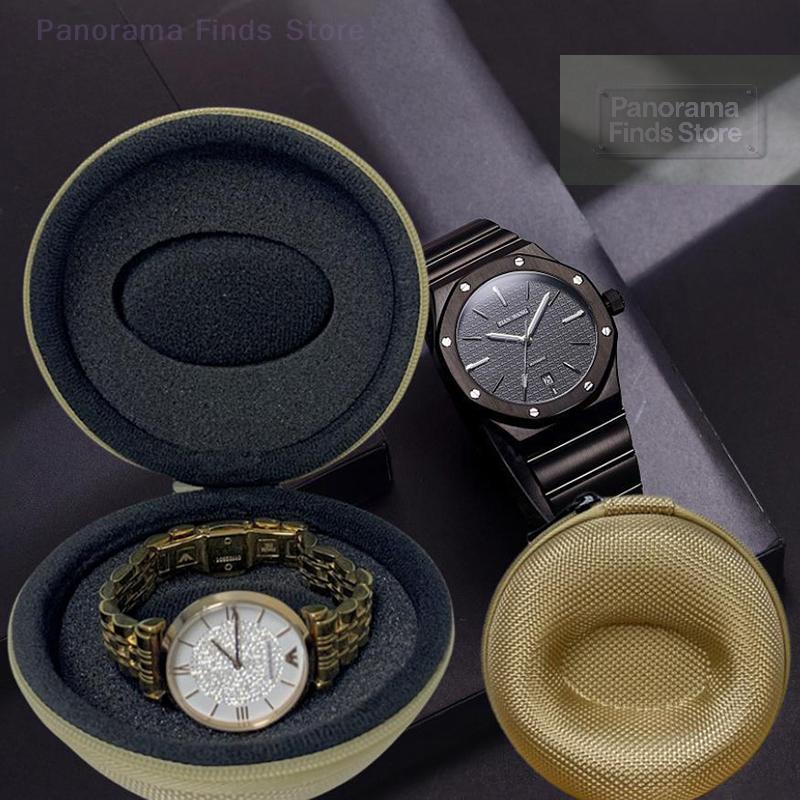 Portable EVA Watch Storage Case Travel Organizer Box Waterproof Smartwatch Bag Single Watch Container