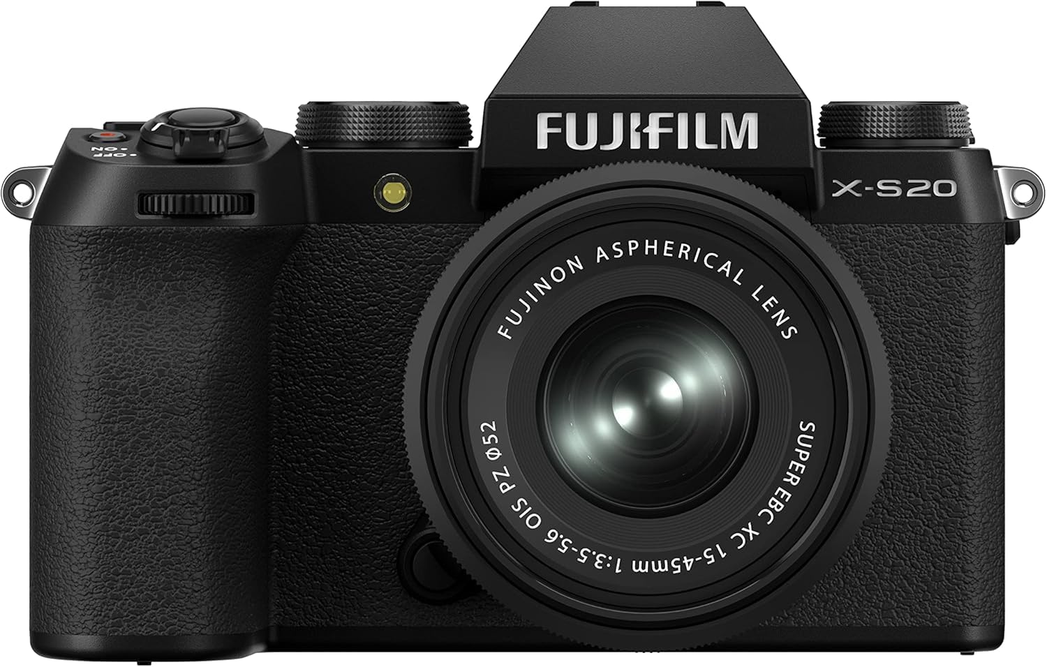 

Бездзеркальна цифрова камера Fujifilm з комплектом об єктивів Зображення Влог 800 кадрів Вдвічі більше, ніж у попередній Автоматичний об єкт Велика рукоятка Двомовна підтримка X-S20 чорний
