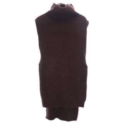 AMERI UNDRESSED Knit Best S Brown Women Used