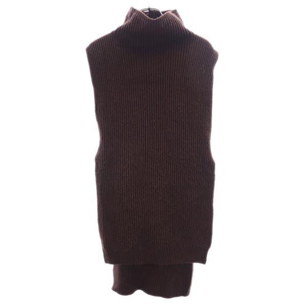 

AMERI UNDRESSED вязаный жилет S Коричневый Женский Б/У