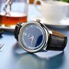 Business Men's Quartz Handsome Wristwatch Leather Strap Quartz Watch