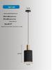 Stylish Yellow Travertine Wabi-Sabi Pendant Lights for Bedroom or Restaurant