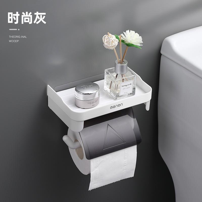 

Toilet Paper Holder, Face Towel Holder, Tissue Holder In The Bathroom One Size серый