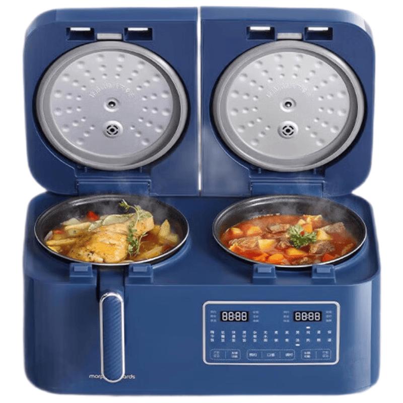 Morphy Richards Dual-Pot Multi-Function Electric Rice Cooker CN plug (adapter included)