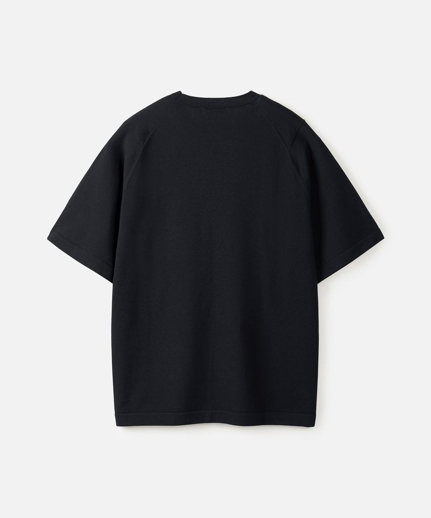 247Silijeu Lunalite 16Gg Half Knit Top Dark Navy
