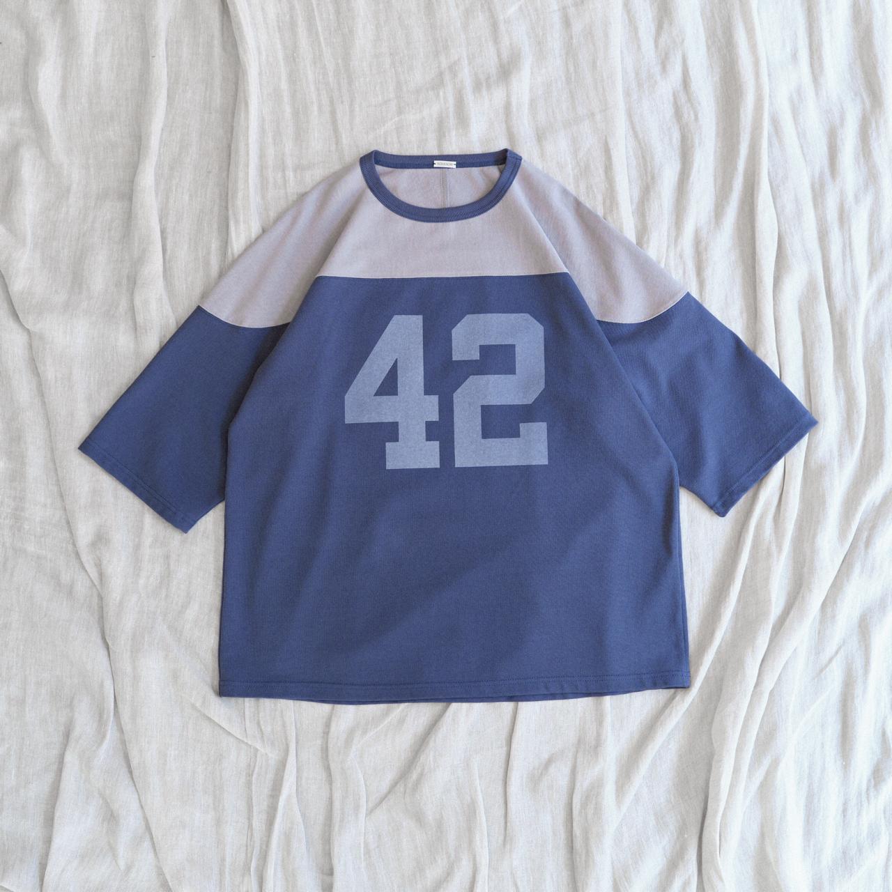 Bonrow Football Tee_Blue 2