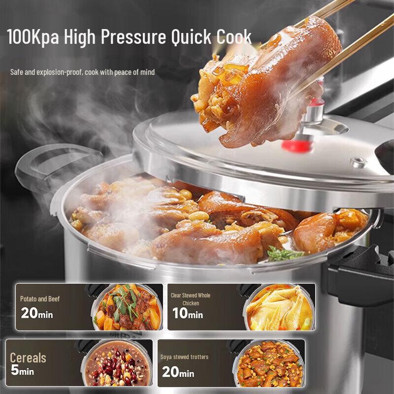 Kobach 304 Stainless Steel 8L Pressure Cooker