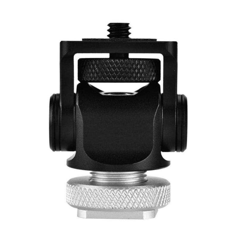 Mini Hot Shoe Stand Snails Tripods Mount for DSLR Cameras Featuring Adjustable Damping for Enhanceds Stability