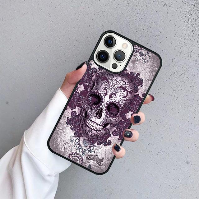 Skull with dimand eyes Phone Case Cover For iPhone 17 Air 15 16 14 13 12 Pro Max 11 Pro Max Plus Coque Shell