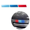 ABS plast Francie/Německo/Italská vlajka Znak přední mřížky Kryt grilu Vhodné pro Peugeot 301 408 2008 3008 5008 Nová 308