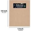 Eduway 12X18 Inch Mdf Board Wood Sheet For Mandala , Lippan, Resin Art & Craft, 4Mm Thick, Pack Of 6 - Premium Cardboard