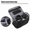 Camera Bag Water Resistant Shockproof Photography DSLR Camera Shoulder Bag with Shoulder Strap Black