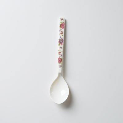 Vintage Blomma Melamin Tesked