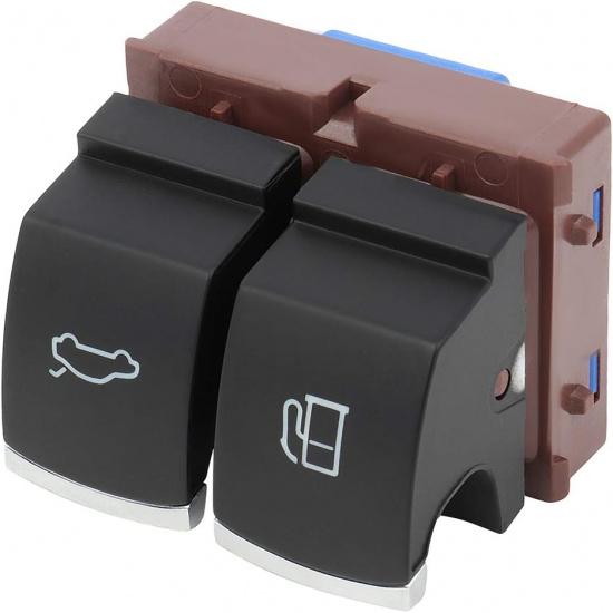 cciyu Release Button Switch, Fuel Tank Door Trunk Release Button Switch 35D959903, 3C0959903B fits for Volkswagen for Jetta MK5 MK6 for Golf MK5 MK6