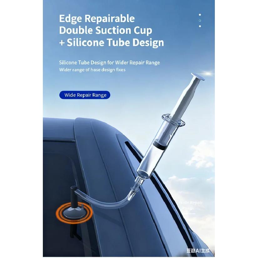 Car Glass Repair Kit - Removes Scratches, Fixes Windscreen Cracks for Cars/Trucks/Motorcycles, Auto Glass Recovery Set