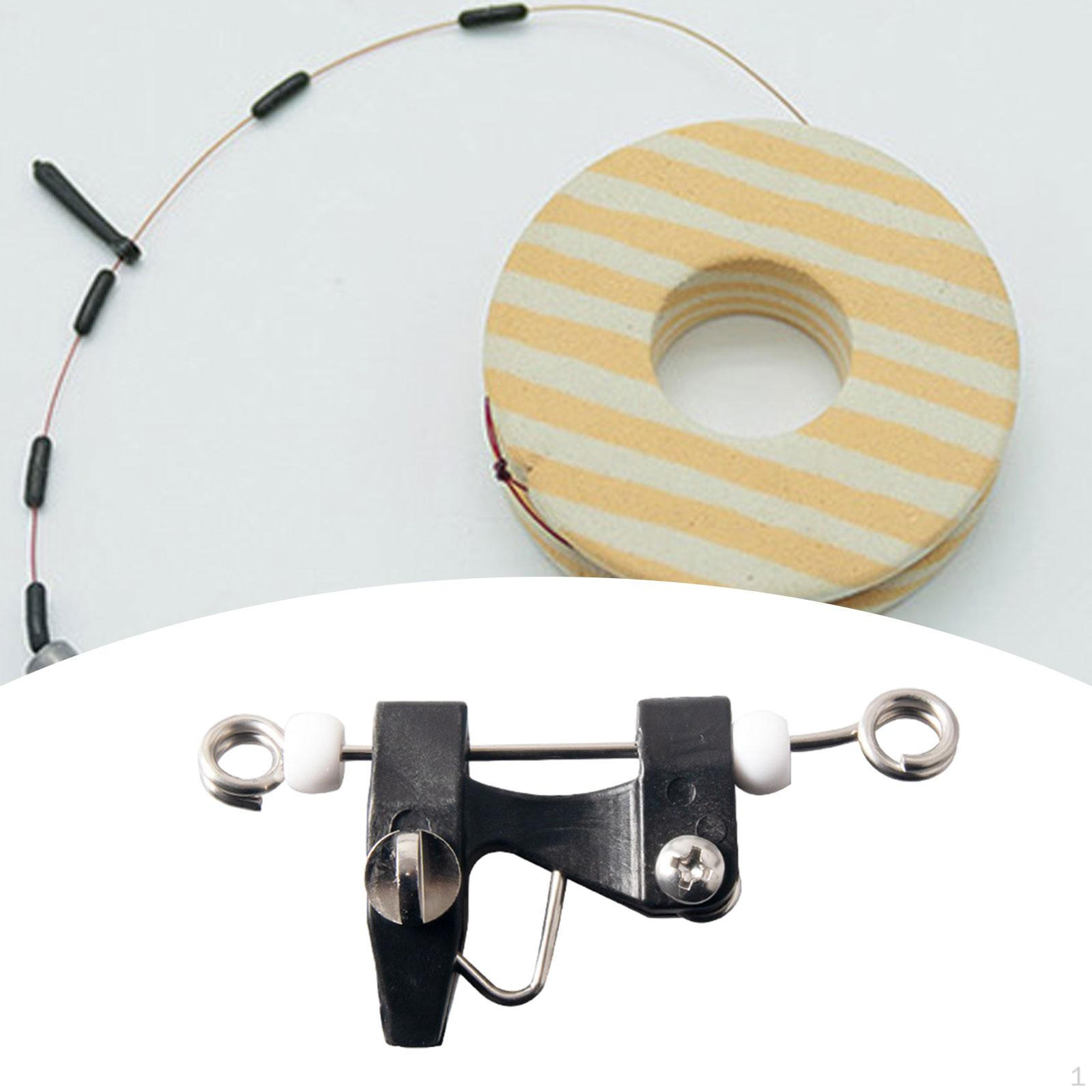 

Зажим для рыболовной лески, защелкивающийся зажим, прочный, легкосъемный, легкий, быстросъемный разделитель для рыболовного снаряжения чёрный