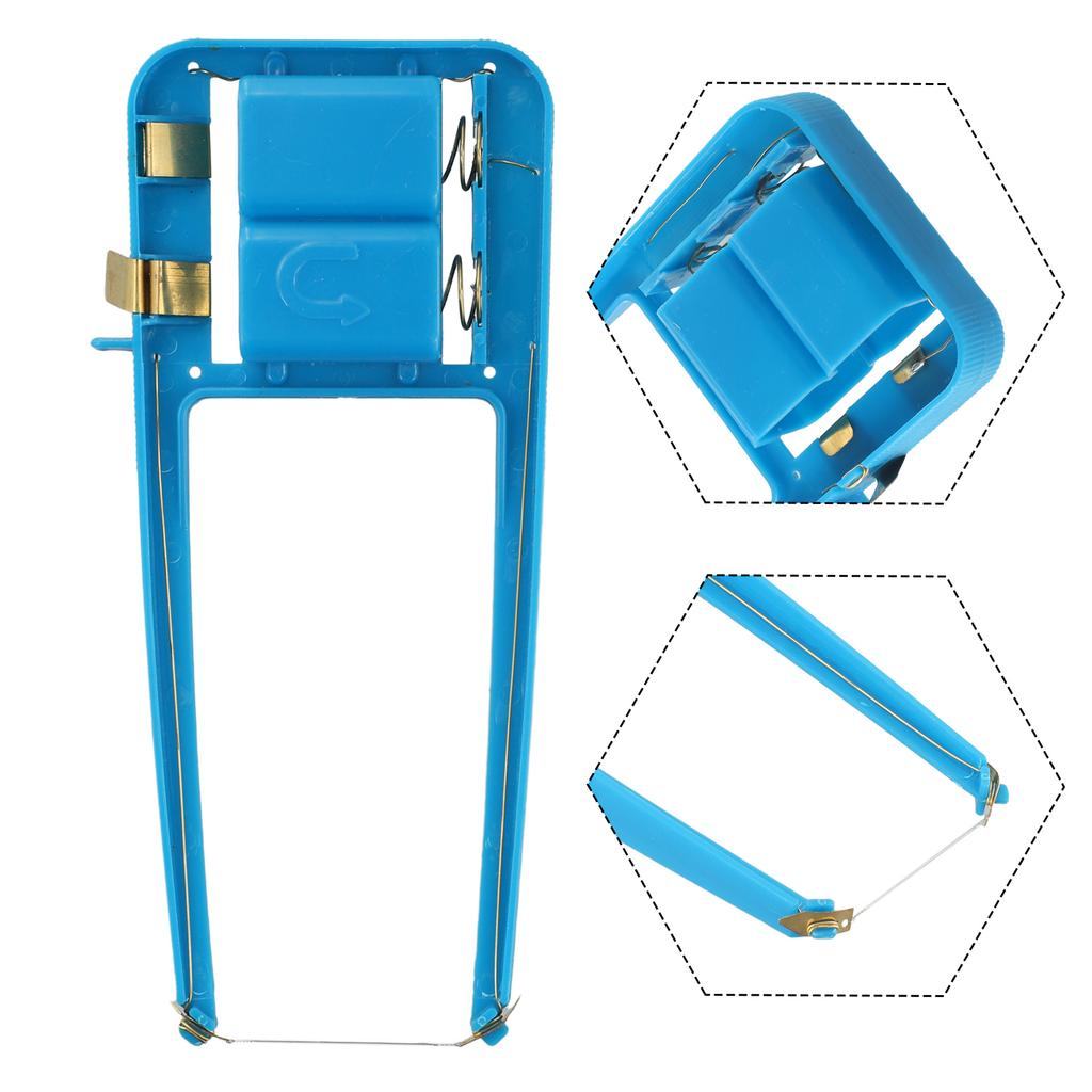 1pc Heating Wire Foam Cutter Hand Tool Plastic Polystyrene Foam Without Battery 190mmx90mm Accessories Cutting Machine Blue Tool