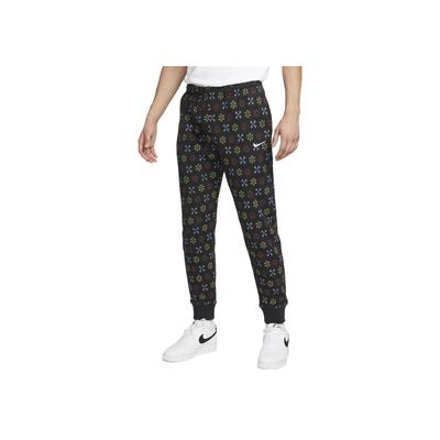 Sportswear Club Fleece Logo Embroidered All Over Print Jogger Pants Men Bottoms FJ1637-010