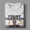 Męskie Koszulki Franz Hermann Crazy Czysta Bawełna Koszulki Krótki Rękaw Koszulka Okrągły Dekolt Odzież Lato