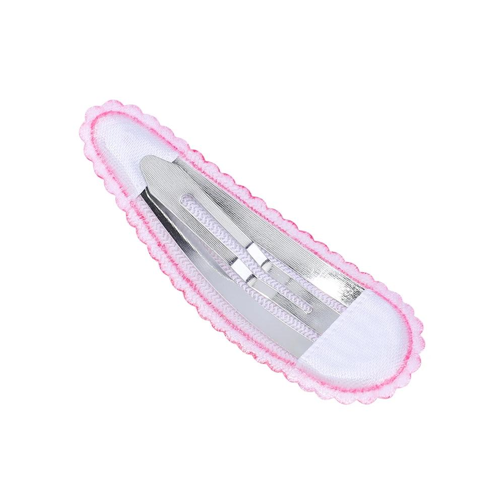 2 Stück/Set Bedruckte BB Haarspange Haaraccessoires Handgefertigt Leinwand Blume Haarspange Mädchen Süße Haarspangen Kopfschmuck Geschenk