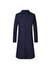 European Size Men's Long Wool Over-the-Knee Coat, Autumn/Winter