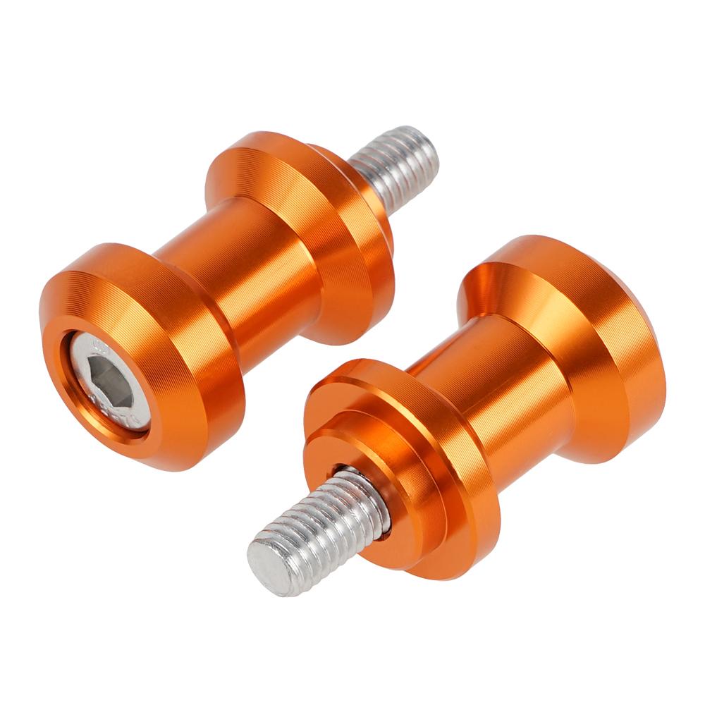 M10 Swingarm Spools Bolts For Kawasaki 2005-2013 Ninja 650R Z750/S Z1000 Ninja 250R Versys 650 KLE650 2008-2013 ZX-10R 2004-2010